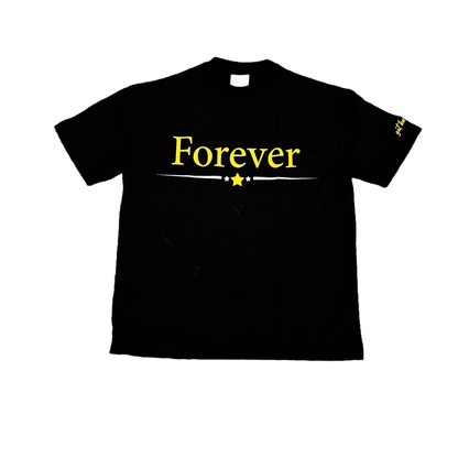 "Forever" Oversized T-Shirt (Black)